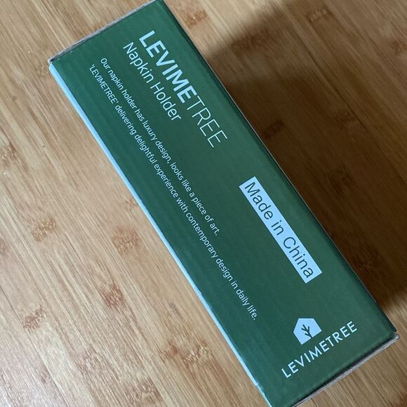 LEVIMETREE Silver Napkin Holder Stainless Steel Napkin Holders for Tables NEW - Picture 6 of 7